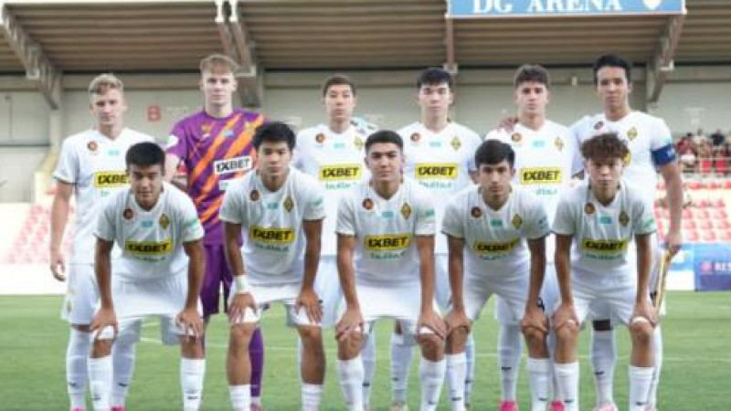 «Қайрат» U-19 командасы UEFA Жасөспірімдер лигасын ірі жеңіспен бастады