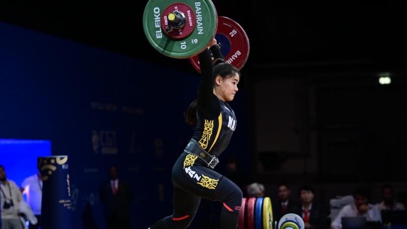 Ауыр атлетикадан Нұрсыйла Берікбол жасөспірімдердің Азия ойындарында қола медаль алды