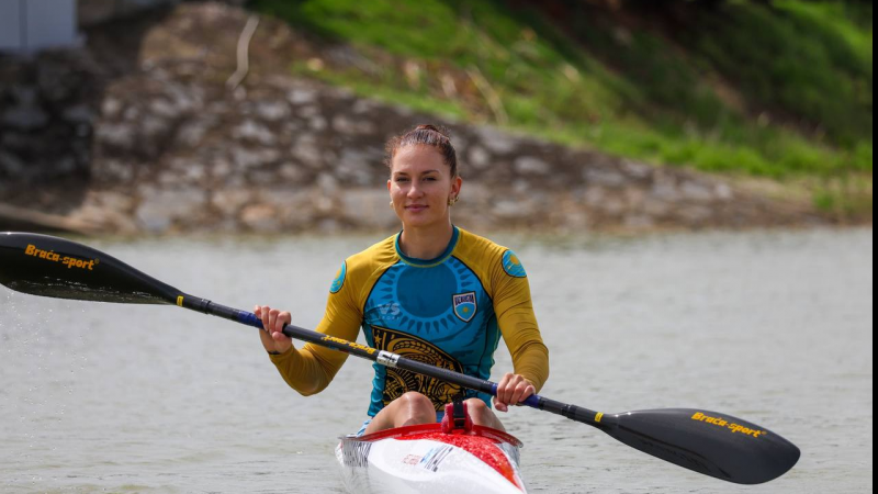 Азия чемпионаты: байдаркамен жарыста Стелла Суханова күміс алды
