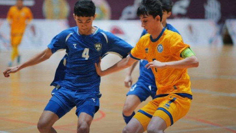 Футзалдан Қазақстан U-19 құрамасы Өзбекстаннан басым түсті