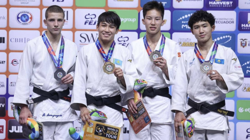 Қазақстандық дзюдошылар әлем чемпионатының алғашқы күнінде бес медаль жеңіп алды
