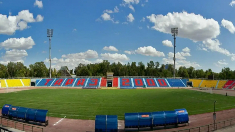 «Тараз» орталық стадионы УЕФА талаптарына сай жаңғыртылады