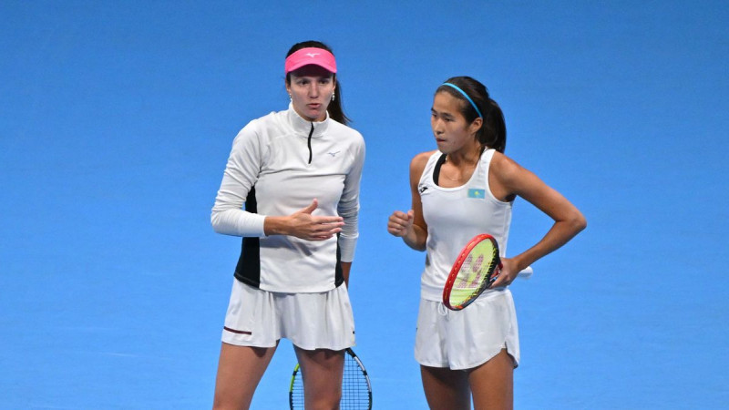 Қазақстандық теннисшілер жұптық ойында жеңіске жетті