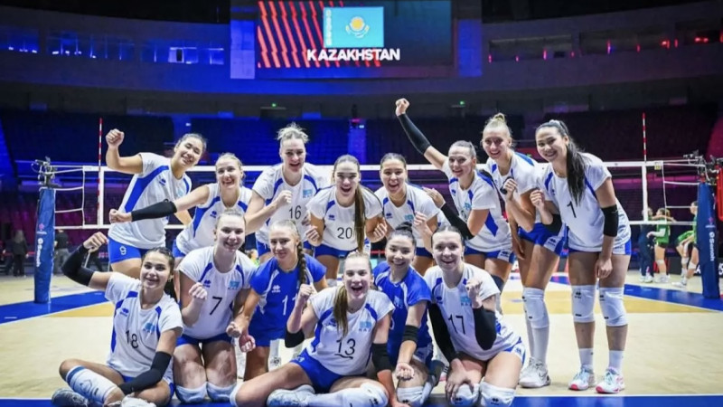 Қазақстандық волейболшылар Азия чемпионатында алғашқы жеңісіне жетті
