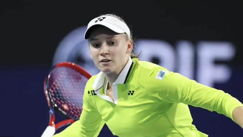 Елена Рыбакина: қарсыласымды танымаймын