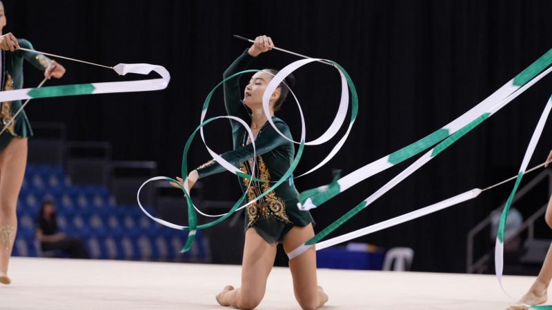 Аруларымыз көркем гимнастикадан Азия чемпионатының жүлдесіне таласады