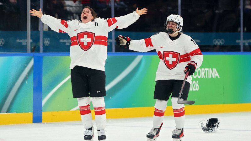 Хоккейден Швейцария әйелдер құрамасы Олимпиадада қола жүлдегер атанды