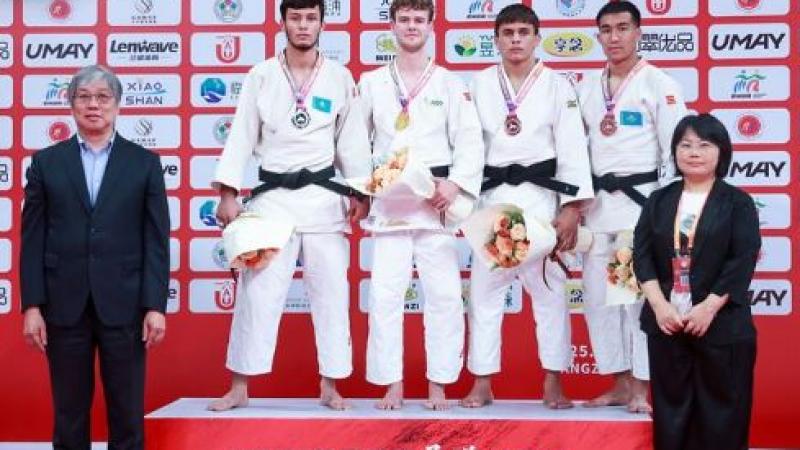 Дзюдодан Азия кубогында қазақстандық балуандар 4 медаль алды