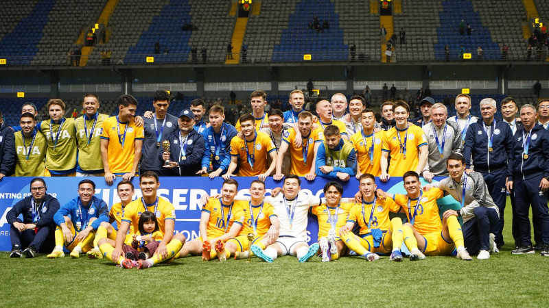 Футболдан Қазақстан құрамасы Астанада өткен FIFA Series турнирінің жеңімпазы атанды