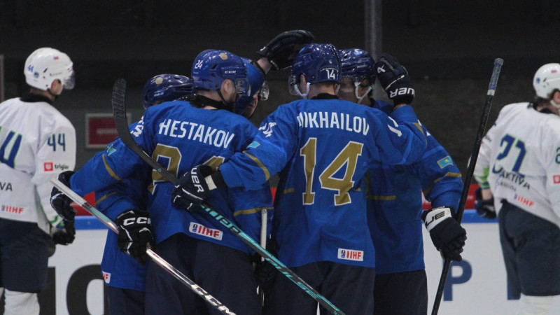 Қазақстан хоккей құрамасы жолдастық кездесуде Словениядан басым түсті