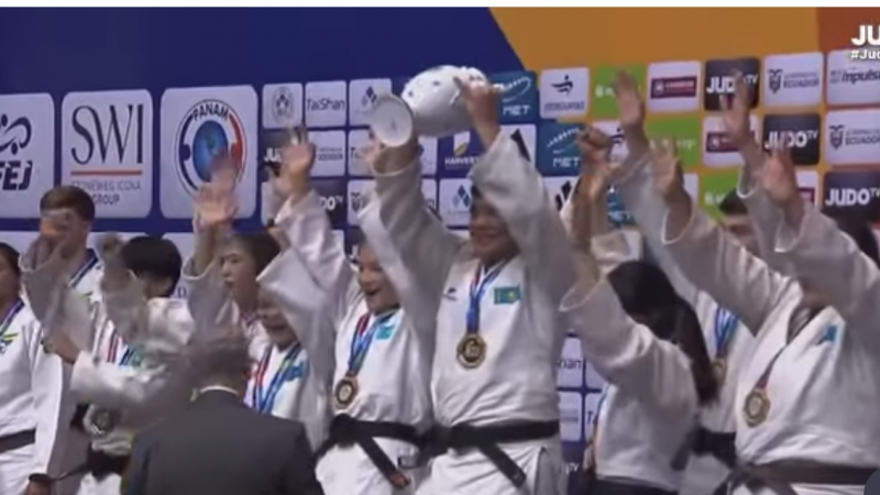 Қазақстан кадеттер арасындағы дзюдодан әлем чемпионы атанды