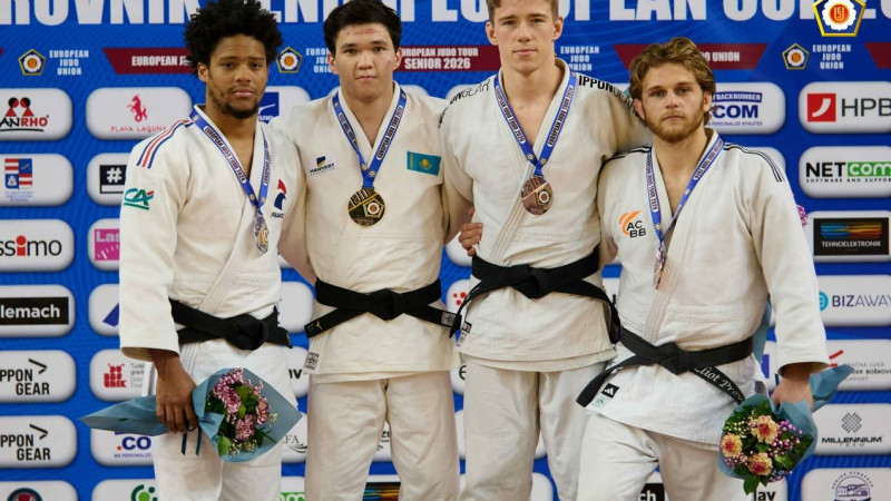  Данияр Шамшаев дзюдодан Еуропа кубогында чемпион атанды