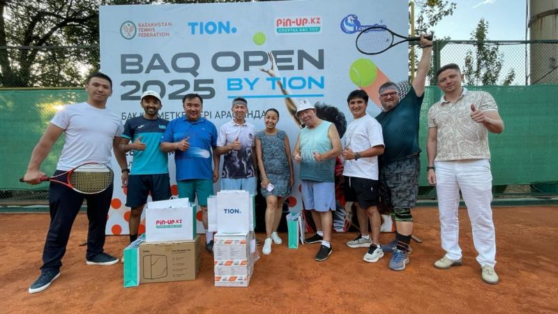 Алматыда теннистен дәстүрлі BAQ Open by Tion турнирінің жеңімпаздары анықталды