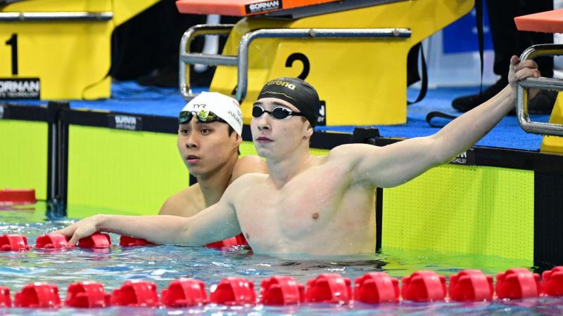 Жүзуден Александр Румынский жасөспірімдердің Азия ойындарында қола медаль алды