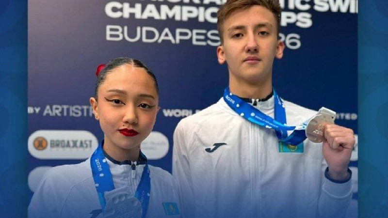 Қазақстандық жұп әлем чемпионатында тарихи күміс медаль жеңіп алды 