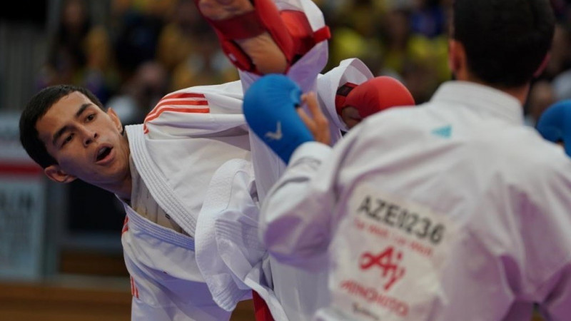 Каратэден Қайсар Алпысбай әлем чемпионатын жеңіспен бастады