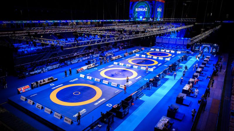 Рахат Бержанов әлем чемпионатының бірінші айналымында есе жіберді