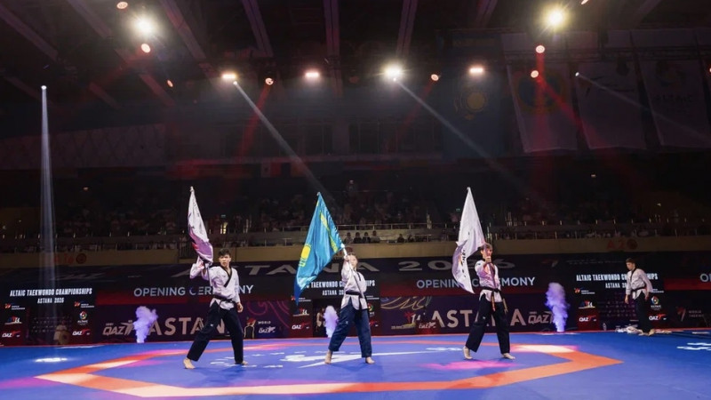 Елордада таеквондодан Алтай Одағы чемпионатының ашылу салтанаты өтті