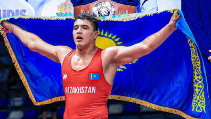 Қазақстандық балуан әлем чемпионатында алғашқы жеңісіне қол жеткізді