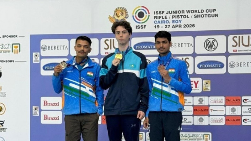 Нысана көздеуден әлем кубогында Қазақстан құрамасы екі алтын алды