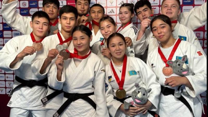 Дзюдодан Қазақстан жастар құрамасы Азия чемпионатын табысты аяқтады