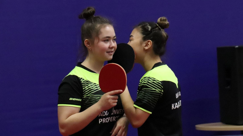 Қазақстандық жұп Италиядағы WTT турнирінде үздік үштікке кірді