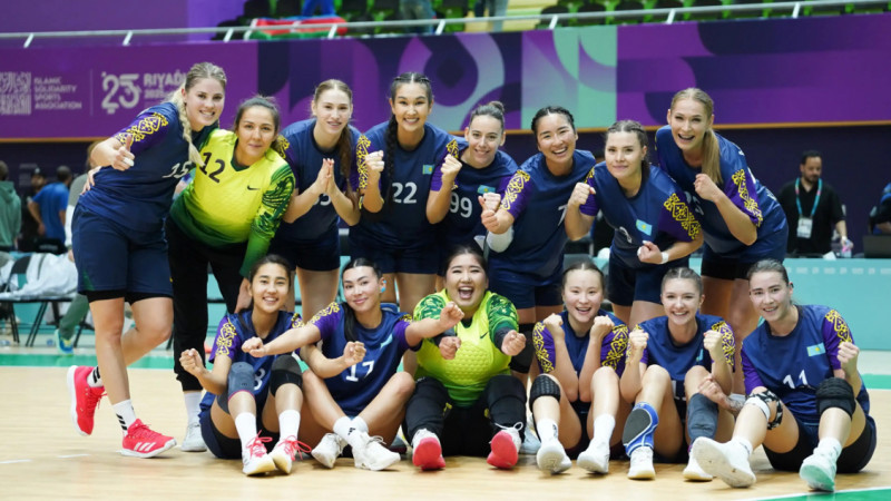 Гандболдан әйелдер құрамасы Ислам ойындарында күміс жүлде иеленді