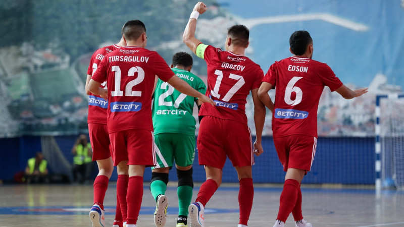 «Қайрат»  футзалдан Чемпиондар лигасы 1/4 финалына шықты