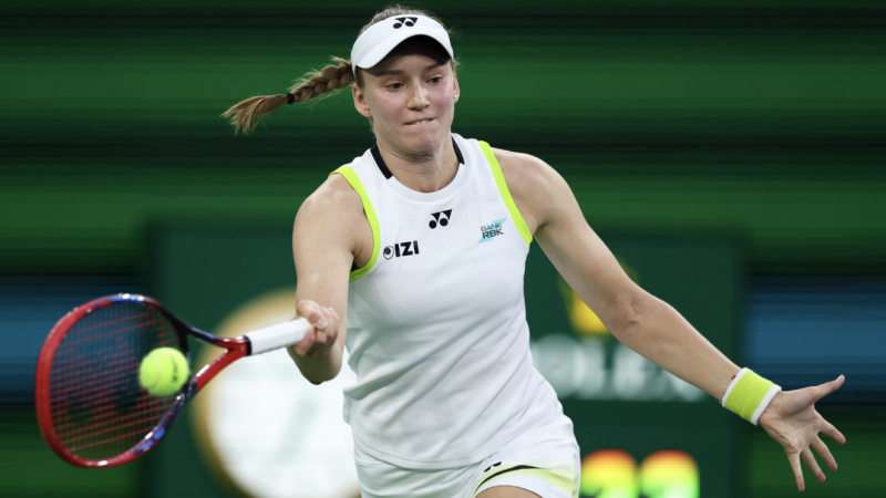 Елена Рыбакина: рейтингте бірінші орында болуды көздеймін