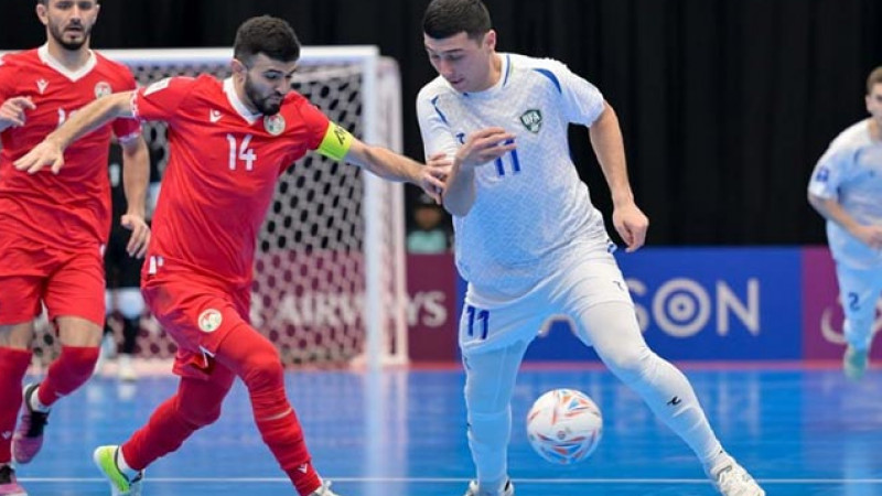 Өзбекстан футзал құрамасы Азия кубогы ширек финалына шықты