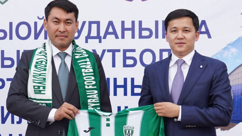 Құлсарыда жаңа футбол жолы басталды