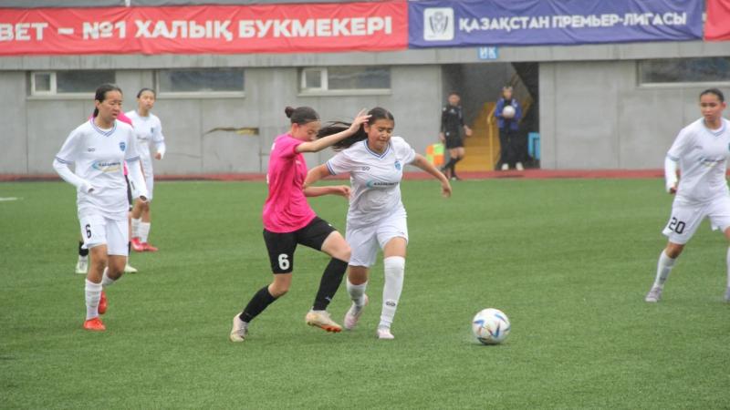 Бүгін футболдан әйелдер арасындағы Қазақстан чемпионатының он бірінші туры өтеді