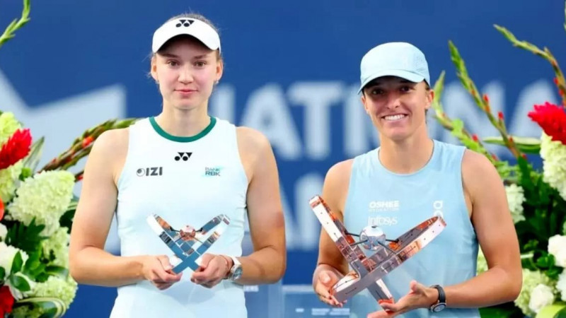 Елена Рыбакина Цинциннатиде Швентекпен кездеседі