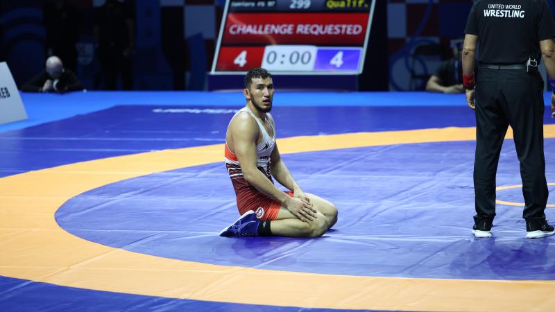 Ризабек Айтмұхан әлем чемпионатында есе жіберді