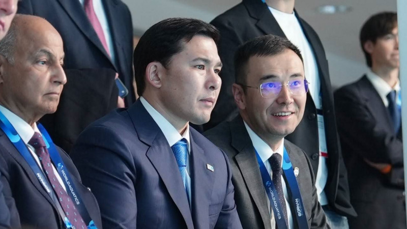 Ербол Мырзабосынов жүзуден әлем кубогі финалдық кезеңінің ашылу салтанатына қатысты