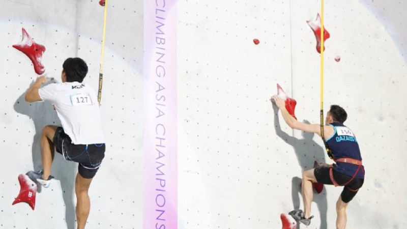 Қазақстандық спортшылар спорттық құзға өрмелеуден Азия чемпионаты 1/8 финалына шықты