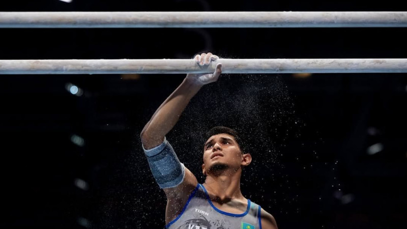 Асан Салимов гимнастикадан әлем кубогының күміс жүлдегері атанды 