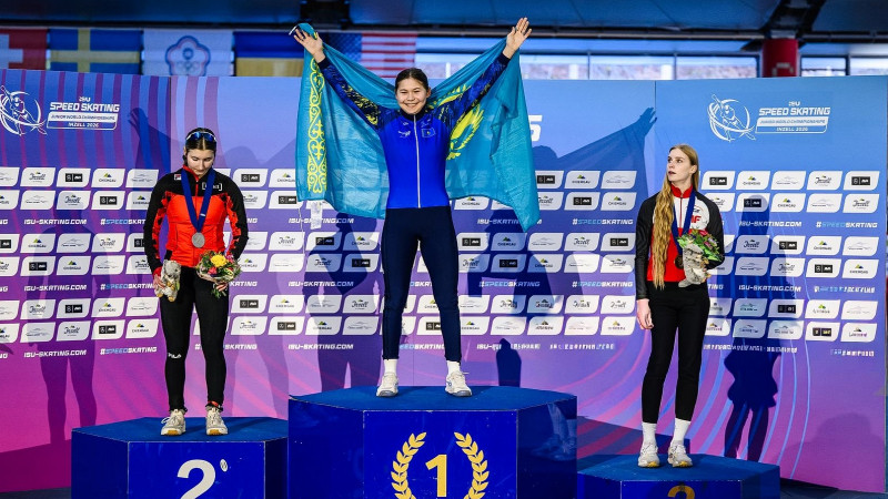 Конькимен жүгіруші Кристина Шумекова 2 дүркін әлем чемпионы атанды