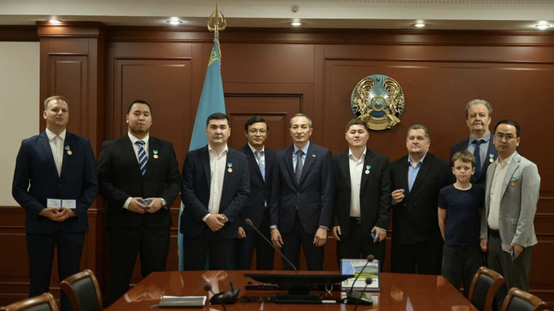 Спорт журналистері «Ақпарат саласының үздігі» төсбелгісімен марапатталды