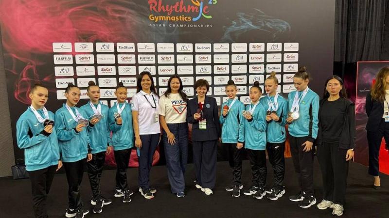 Көркем гимнастика: Қазақстандық жастар  Азия чемпионатынан  олжалы оралды