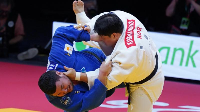Дзюдо: жарыстың соңғы күнінде командалық сында жүлде сарапқа салынады