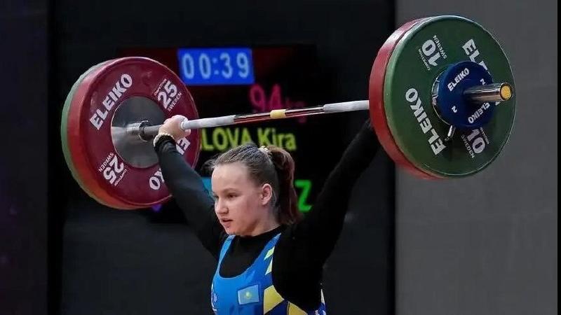Кира Данилова Астанада ауыр атлетикадан Азия чемпионы атанды
