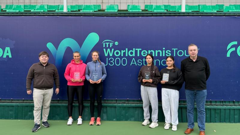 Қазақстандық жас теннисшілер Астанадағы ірі турнирдің чемпионы атанды