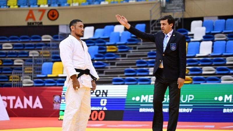 Қарсылас бас тартты: Ерғали Шамей әлем чемпионатында қола алды