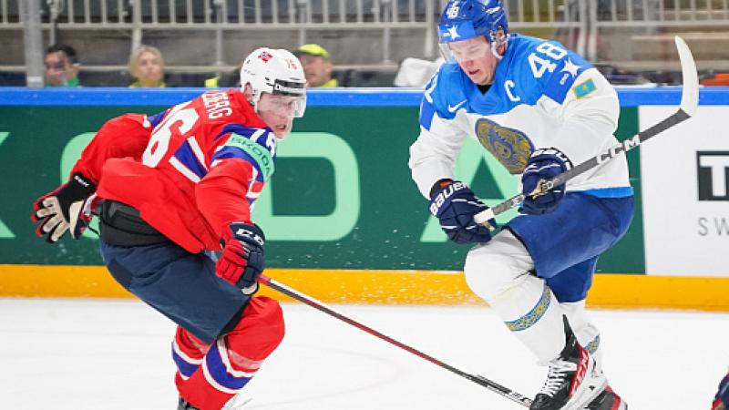 Әлем чемпионаты: Қазақстан хоккей құрамасы бүгін Норвегиямен ойнайды