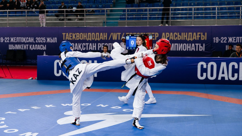 Таеквондодан Қазақстан чемпионатында 5 салмақта жеңімпаз анықталды