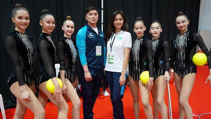 Көркем гимнастикадан Азия чемпионатында тағы алтын медаль қоржынға түсті