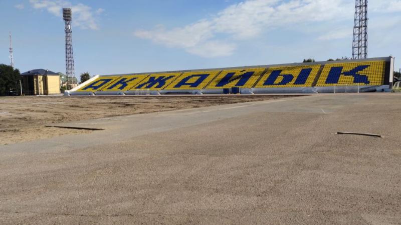 Оралдағы ескі стадион жөнделетін болды