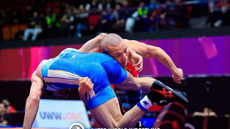 Мерей Базарбаев күрес түрлерінен әлем чемпионаты финалына шықты