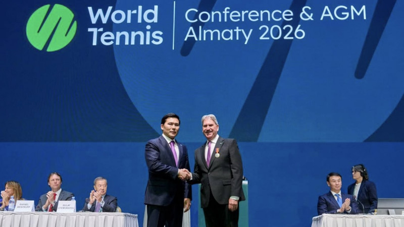 World Tennis президенті Қазақстанның мемлекеттік наградасымен марапатталды